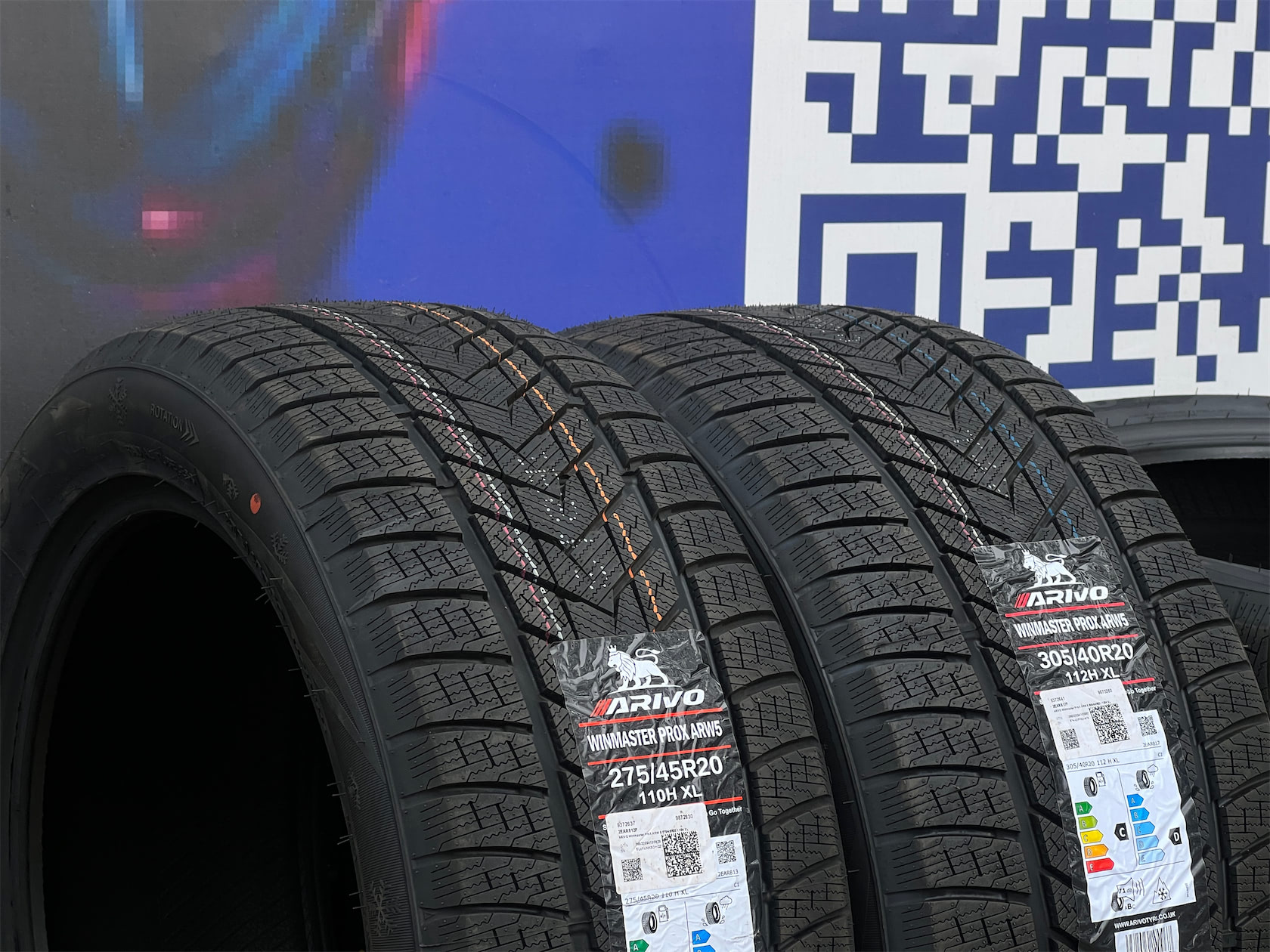 Комплект разноширокий Arivo Winmaster ProX ARW5 305/40 R20 и 275/45 R20
