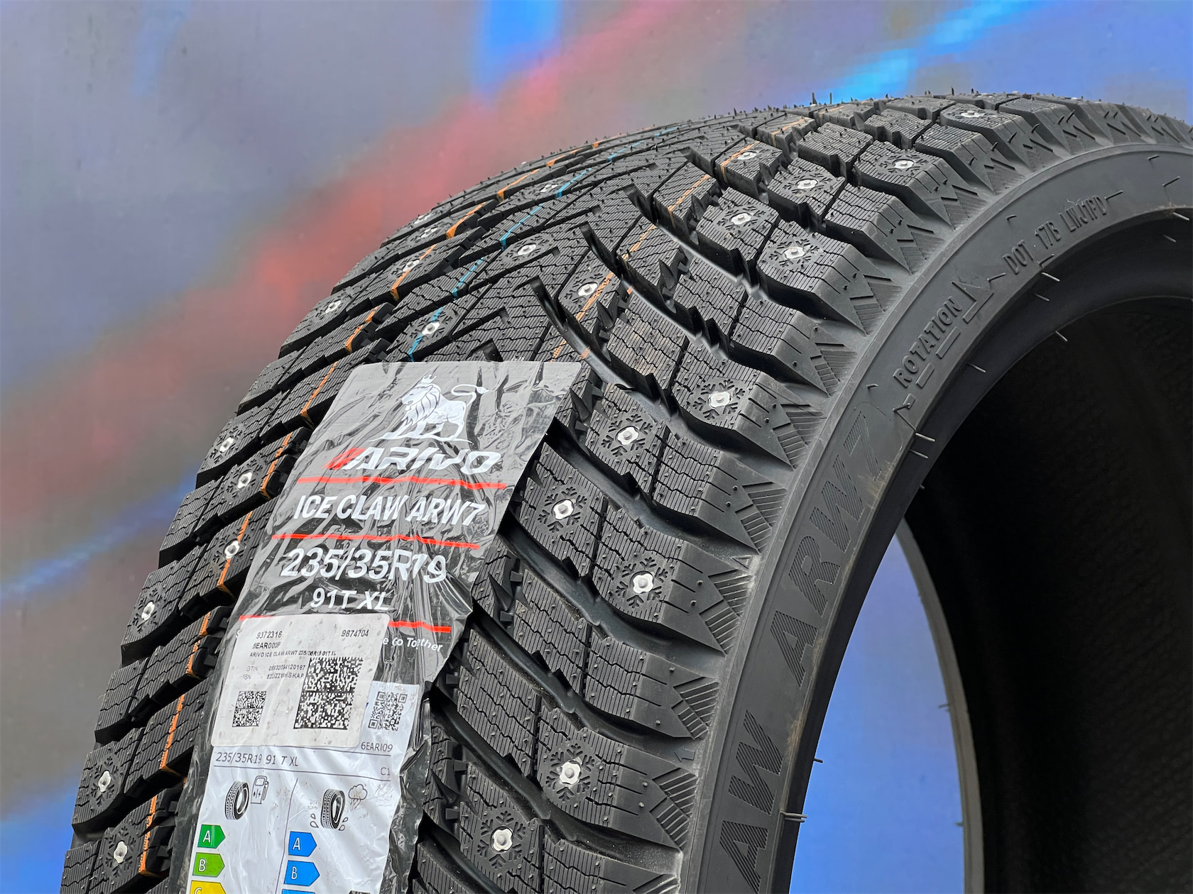 Комплект (4 шт) Arivo Ice Claw ARW7 235/35 R19 91T