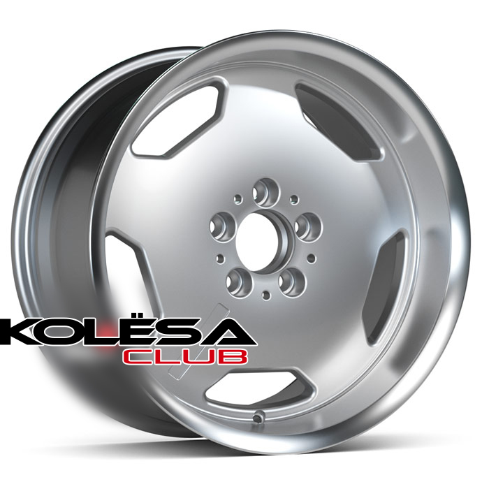 2W Wheels 271 8j-17 5*112 ET30 d66,6 Silver Lip (SL)