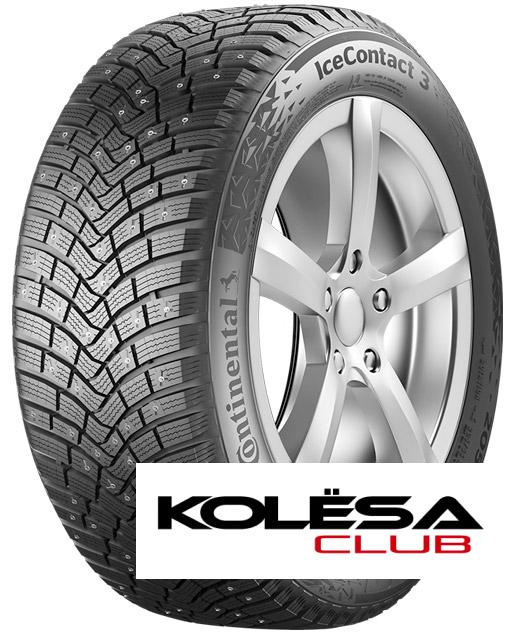 Continental 235/60 r18 IceContact 3 107T Шипы