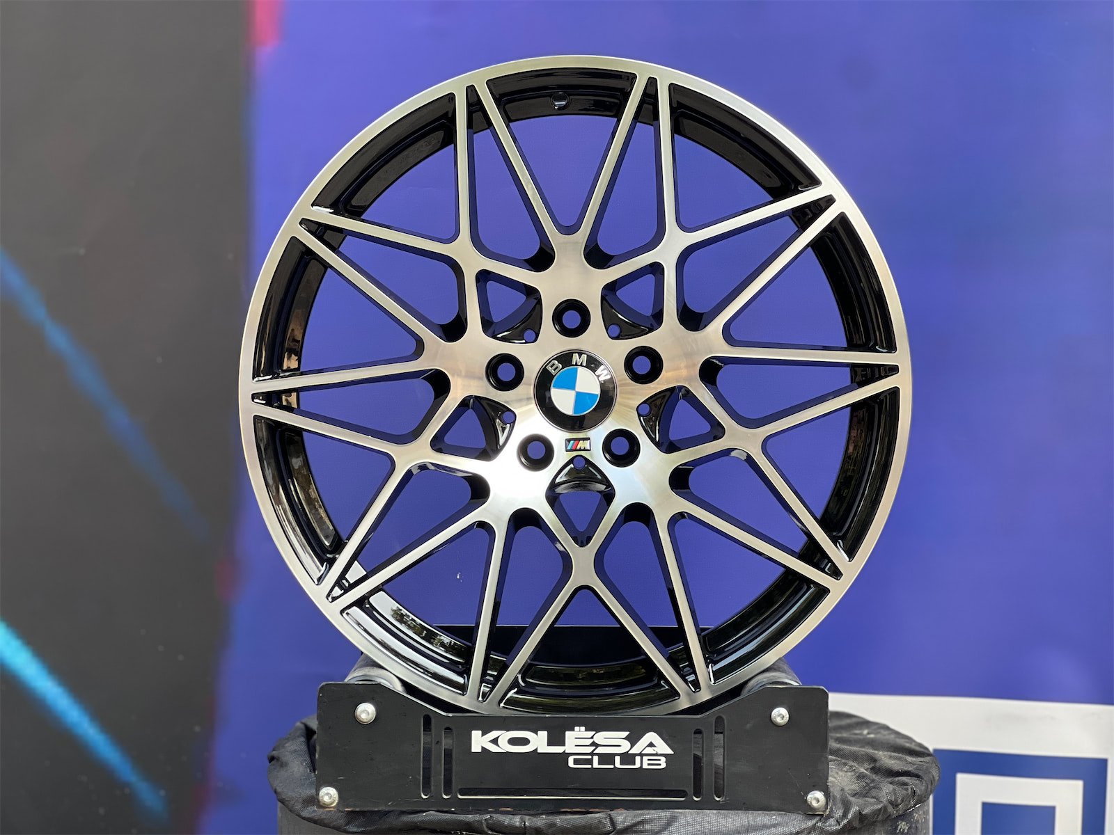 Комплект BW Wheels 666M 9,5j-20 5*120 et40 d72,6 и 8,5j-20 5*120 d72,6 GBF