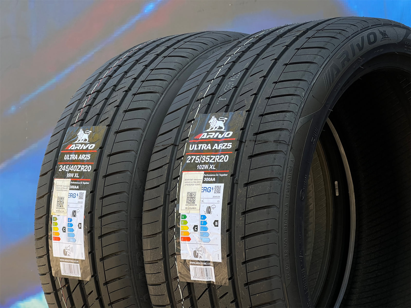 Комплект разноширокий Arivo Ultra ARZ5 275/35 R20 и 245/40 R20