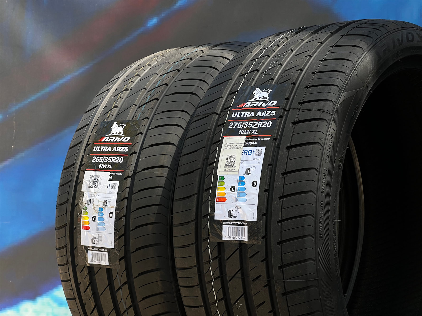 Комплект разноширокий Arivo Ultra ARZ5 275/35 R20 и 255/35 R20