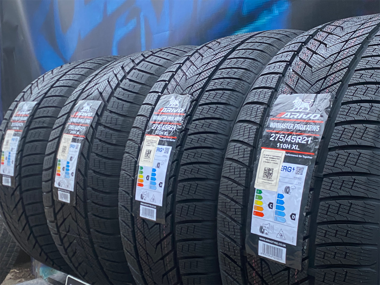 Комплект разноширокий Arivo Winmaster ProX ARW5 315/40 R21 и 275/45 R21