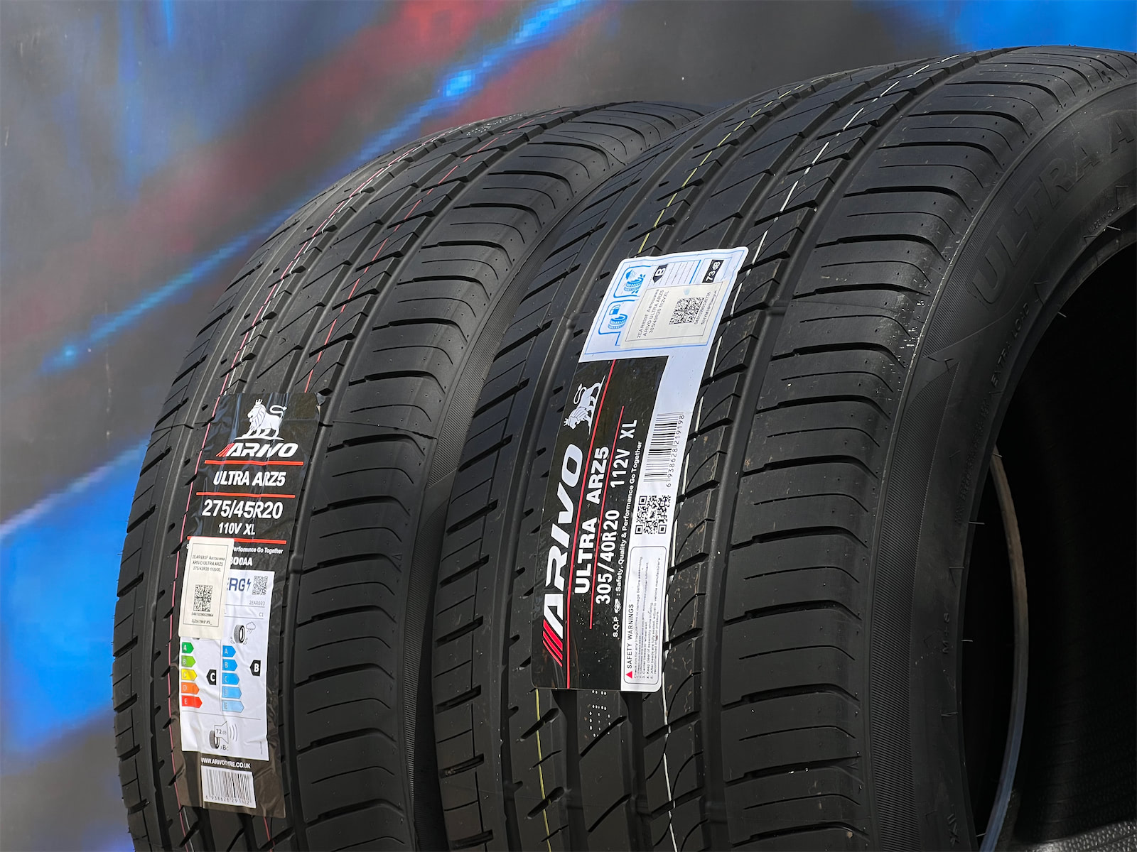 Комплект разноширокий Arivo Ultra ARZ5 305/40 R20 и 275/45 R20