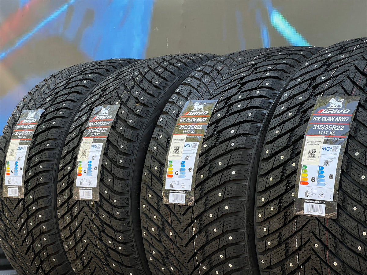 Комплект разноширокий Arivo Ice Claw ARW7 315/35 R22 и 275/40 R22