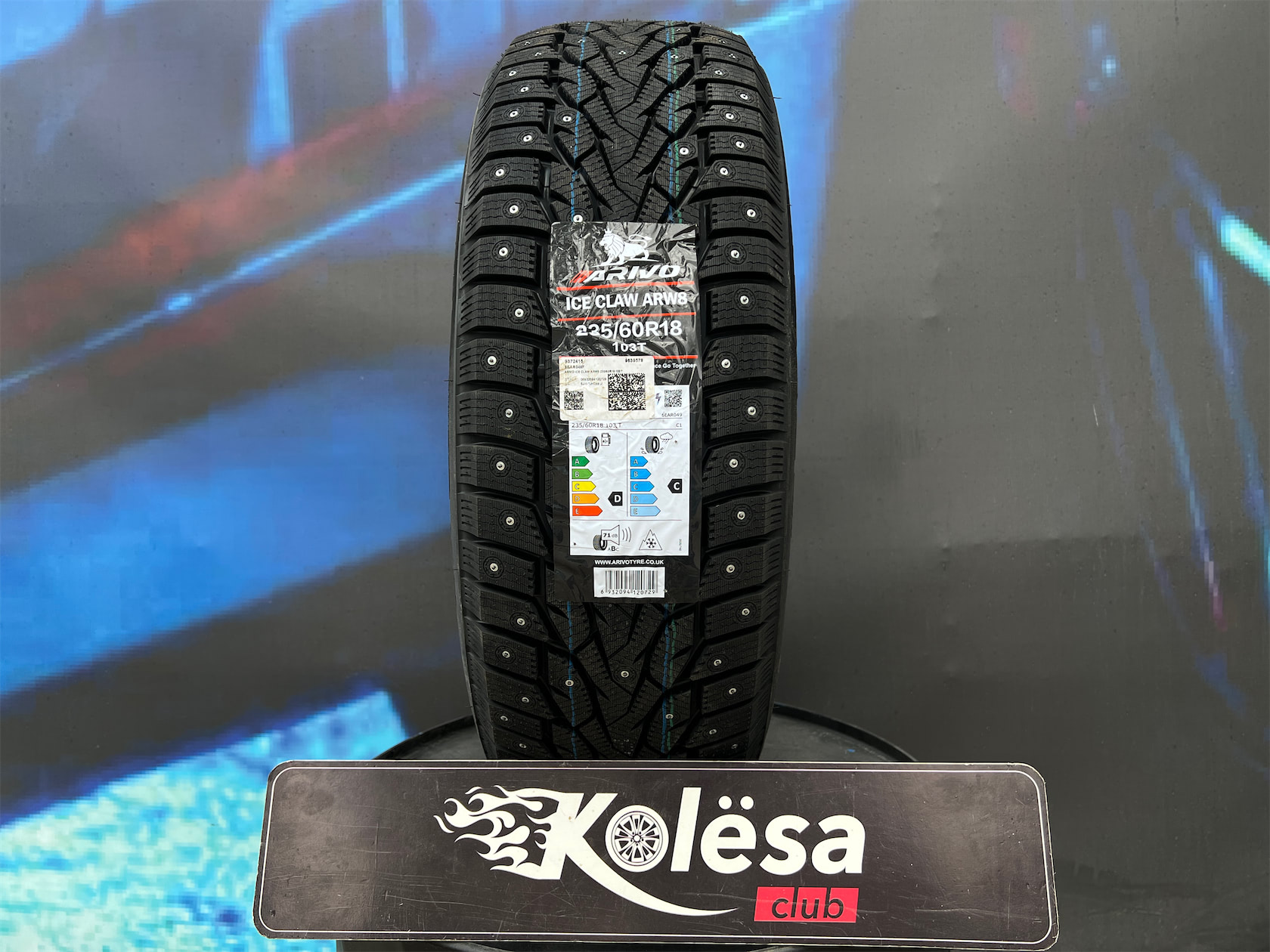 Комплект (4 шт) Arivo Ice Claw ARW8 235/60 R18 103T