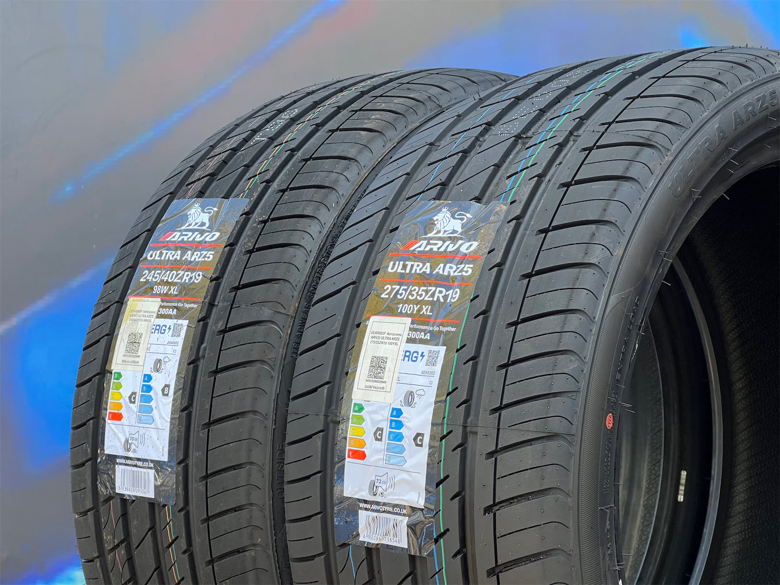 Комплект разноширокий Arivo Ultra ARZ5 275/35 R19 и 245/40 R19