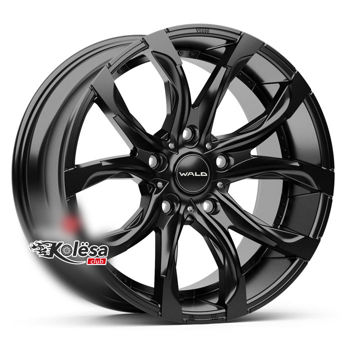 2W Wheels 600 WALD 10j-20 5*150 ET45 d110,5 Matt Black (MB)