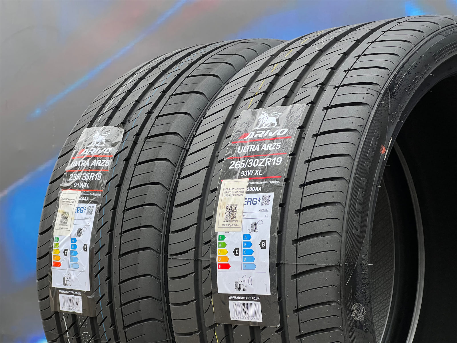 Комплект разноширокий Arivo Ultra ARZ5 265/30 R19 и 235/35 R19