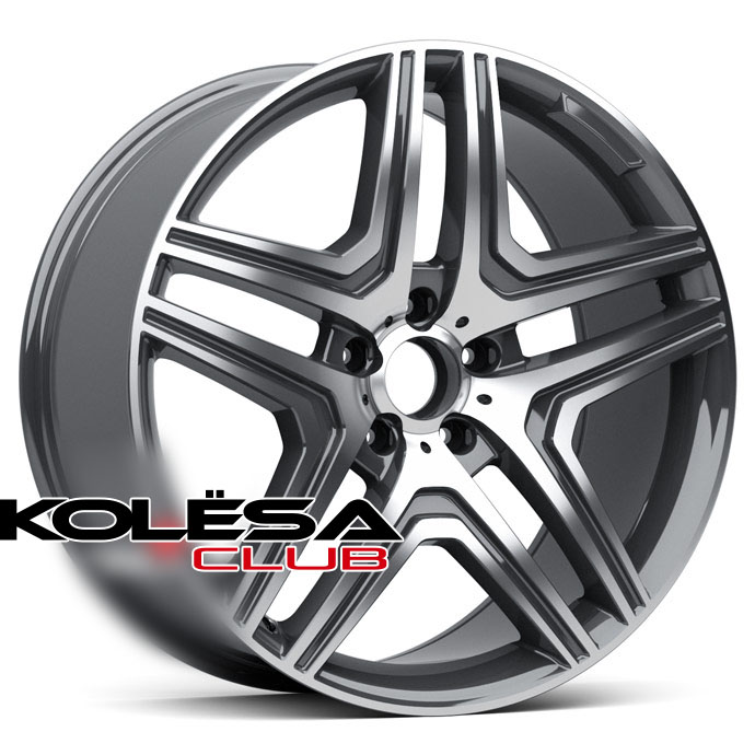 2W Wheels 253 8,5j-18 5*112 ET35 d66,6 Gunmetal Machined (GMP)