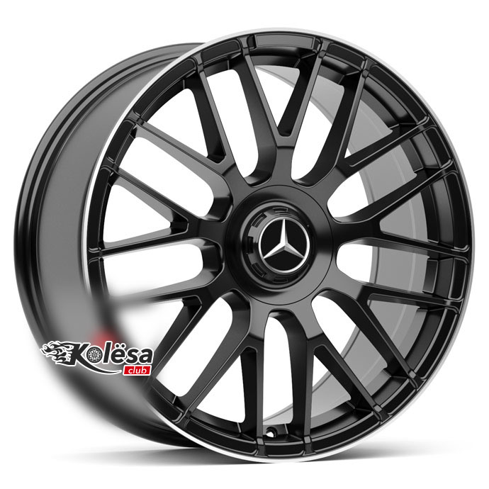 2W Wheels 256 8,5j-19 5*112 ET38 d66,6 Matt Black Lip (MBL)
