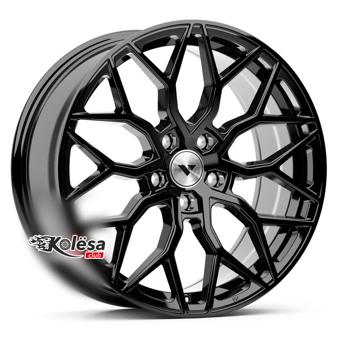 2W Wheels 611 HFT 8j-18 5*108 ET40 d63,4 Black (FB)