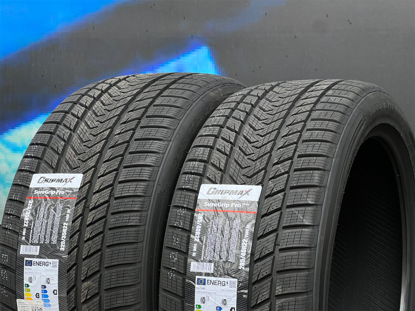 Комплект разноширокий Gripmax SureGrip Pro Winter 325/35 R22 и 285/40 R22