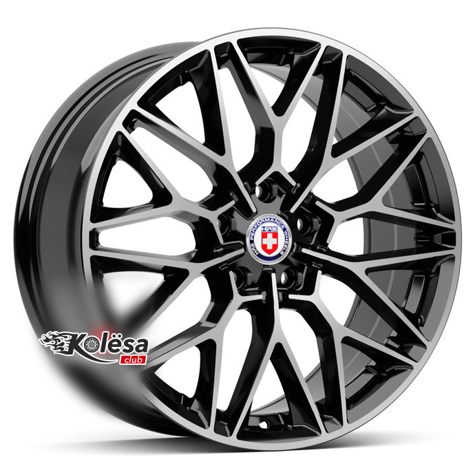 2W Wheels 520 HRE 8j-18 5*108 ET40 d63,4 Black Machined (BP)