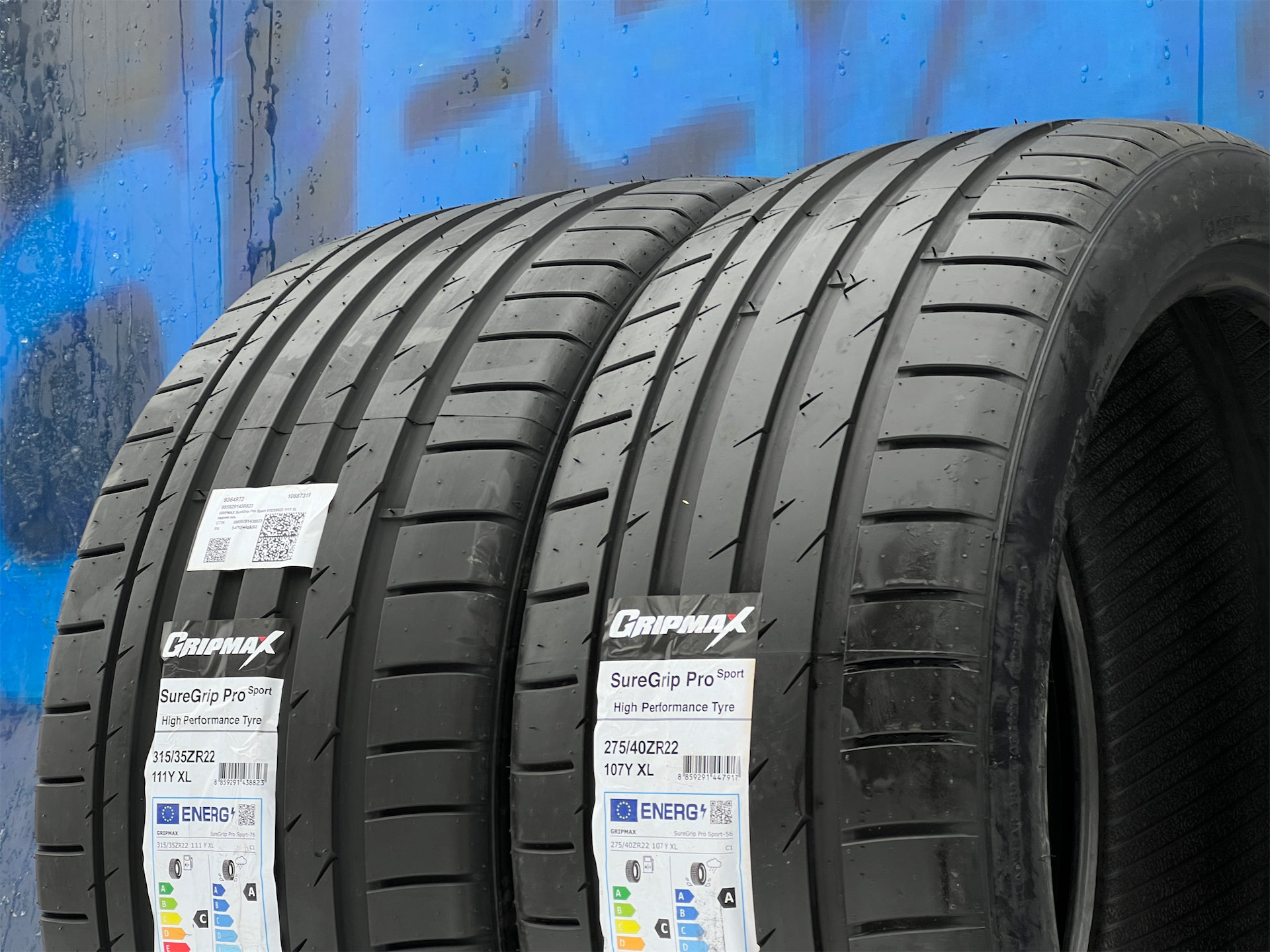 Комплект разноширокий Gripmax SureGrip Pro Sport 315/35 R22 и 275/40 R22