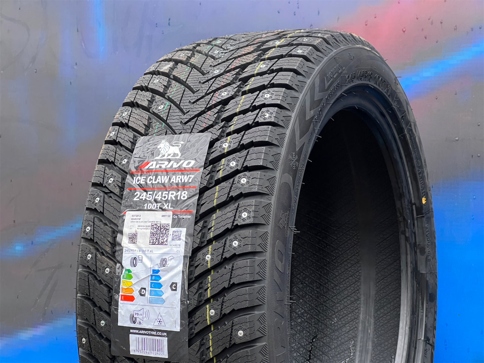 Комплект (4 шт) Arivo Ice Claw ARW7 245/45 R18 101T
