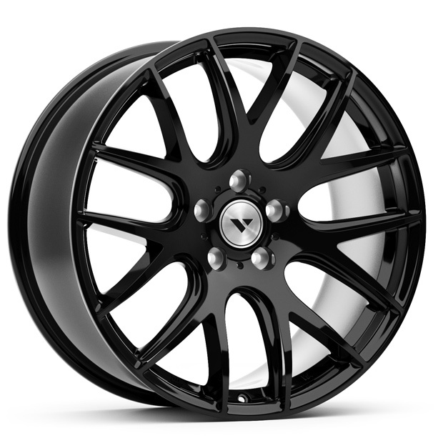 2W Wheels 511 8,5j-20 5*108 ET30 d73,1 Black (FB)