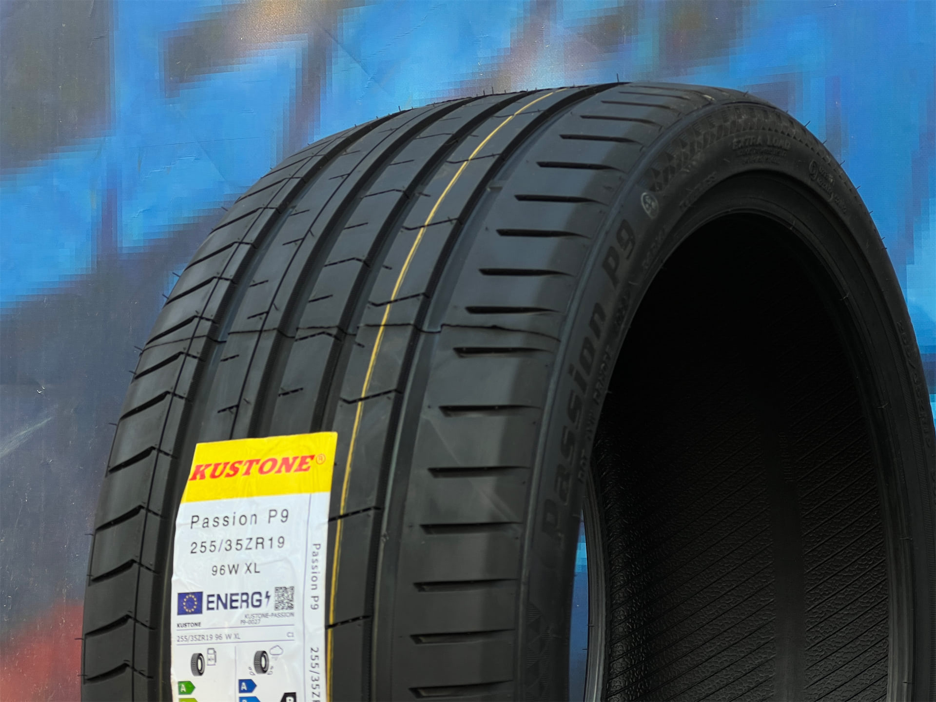Комплект (4 шт) Kustone Passion P9 255/35 R19 96W