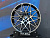 Комплект 2W Wheels 666M 9,5j-19 5*120 et40 d72,6 и 8,5j-19 5*120 d72,6 GBF